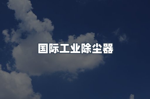 国际工业除尘器